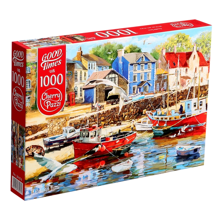 Пазл «Город на побережье», 1000 элементов Пазл «Город на побережье», 1000 элементов