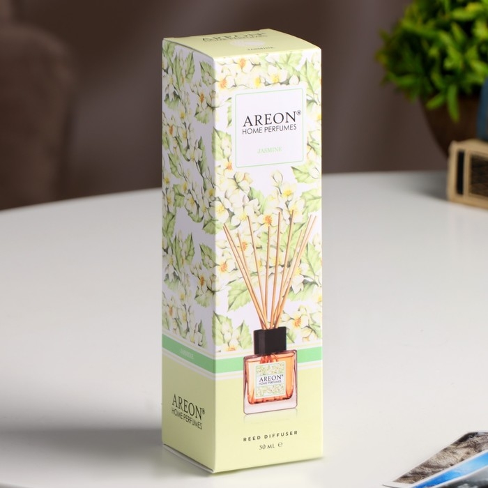 Диффузор ароматический Areon Sticks Garden, Жасмин 50 мл Диффузор ароматический Areon Sticks Garden, Жасмин 50 мл