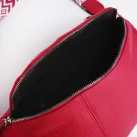 Сумка женская кросс-боди на молнии, 34&times;11&times;17 см, фуксия