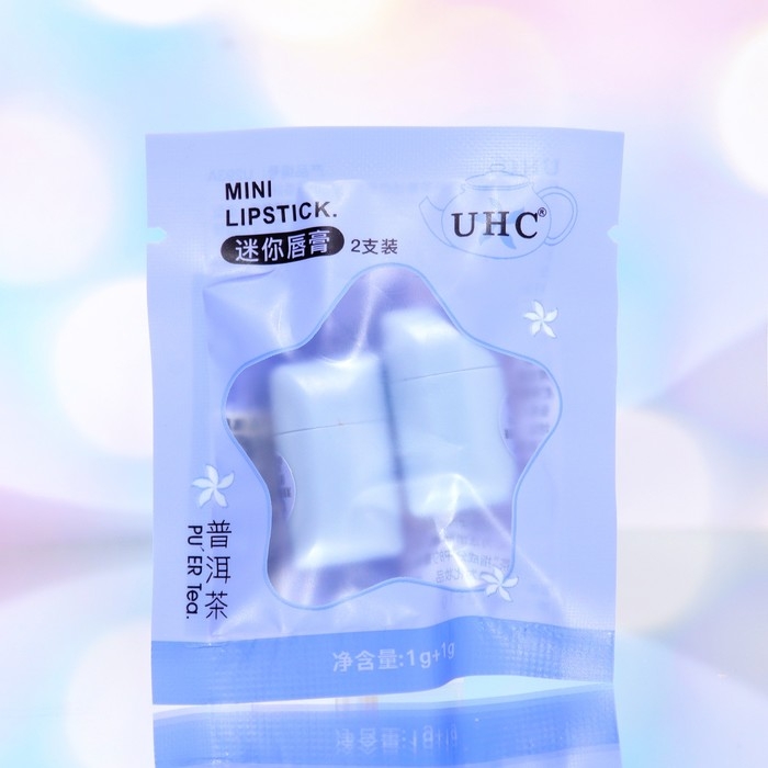 Набор мини-бальзамов для губ «Чай Пуэр», 2 шт Набор мини-бальзамов для губ «Чай Пуэр», 2 шт