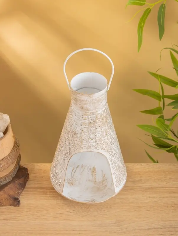 Подсвечник "Башня" 17х17х29 см, металл