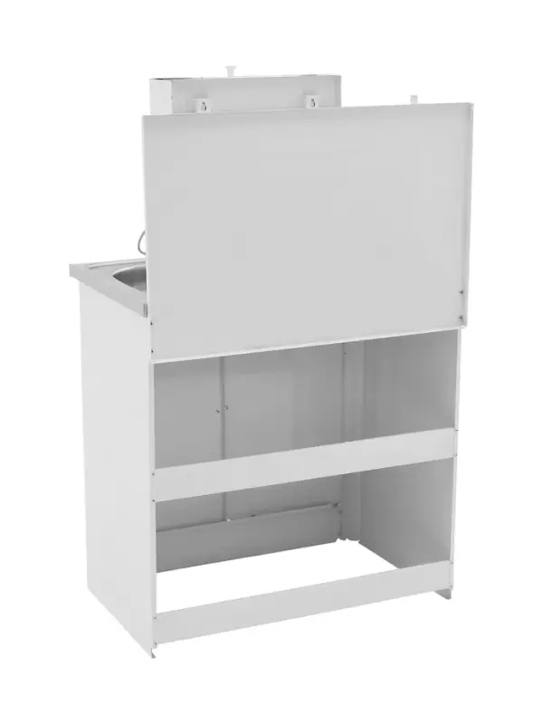 Умывальник "ТермМикс" Тандем, с ЭВН, нержавеющая мойка, 1250 Вт, 17 л, белый