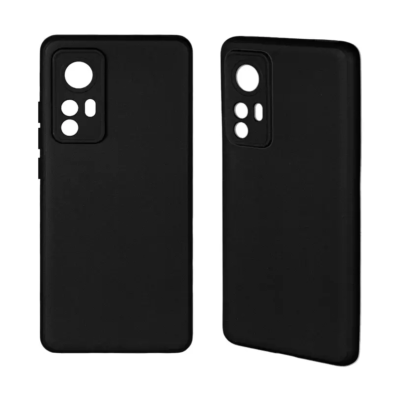 Чехол для Xiaomi 12 TPU матовый черный