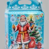 Подарочная коробка новогодняя &laquo;Волшебные подарки&raquo; 330&times;235&times;80, для сладких подарков