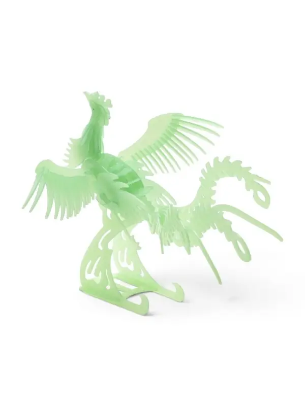 Фигура 3D, светящаяся в темноте &laquo;Жар-птица&raquo;, 66 детали, 27.5&times;35&times;35 см
