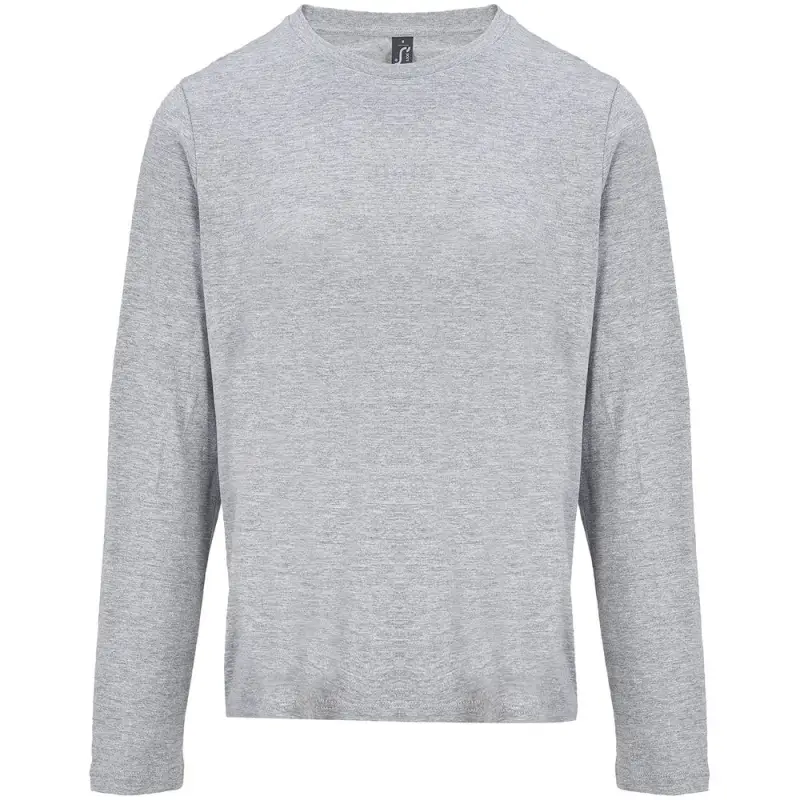 Футболка с длинным рукавом женская Monarch Women, серый меланж, размер L