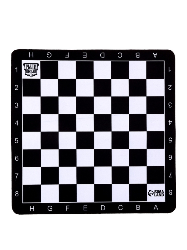 Шахматное поле Шахматное поле "Классика" 30 х 30 х 0.2 см, каучук