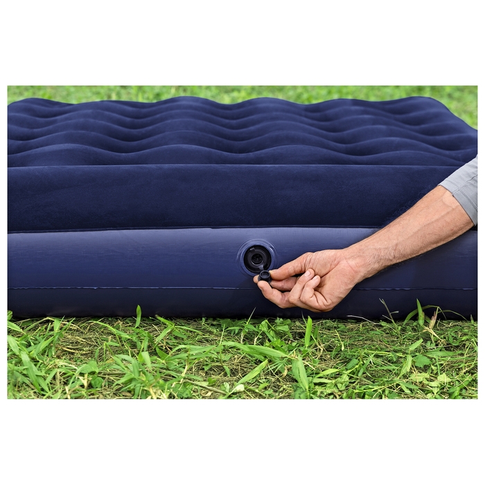 Матрас надувной Bestway Pavillo, 191×137×28 см, с встроенным ножным насосом, 67225 Матрас надувной Bestway Pavillo, 191×137×28 см, с встроенным ножным насосом, 67225