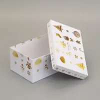 Набор подарочных новогодних коробок 10 в 1 &laquo;Новогодняя пора&raquo;, 30&times;19&times;11.5 - 12&times;6.5&times;4 см
