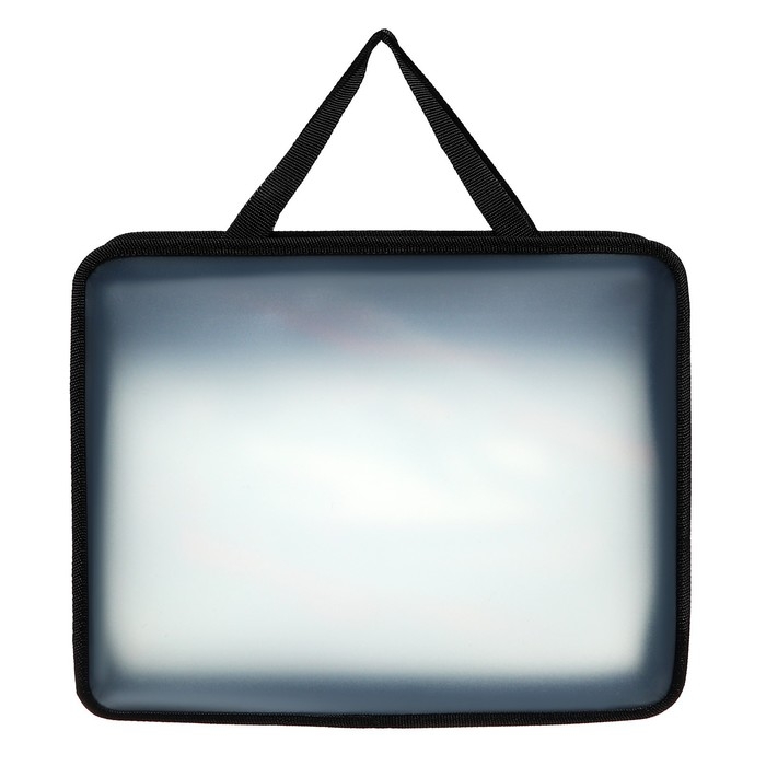 Папка для труда А4 на молнии пластик 75 мм 330×260 ПМ-А4-26 мал «Футбол»