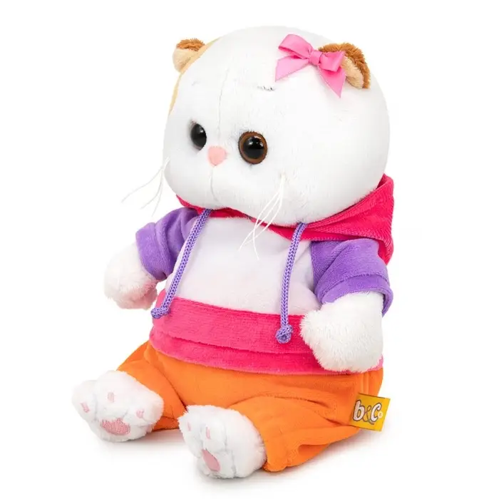Мягкая игрушка "Ли-Ли BABY в костюмчике в стиле спорт-шик", 20 см LB-153