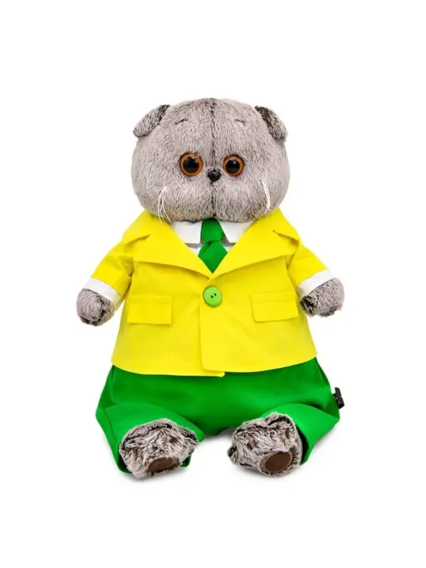 Мягкая игрушка &laquo;Кот Басик&raquo; в ярком костюме, 22 см