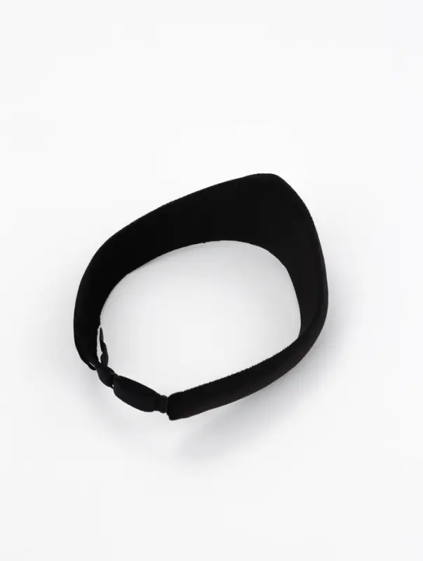 Ободок-кокошник для волос "Мария" 18х5,5 см, чёрный
