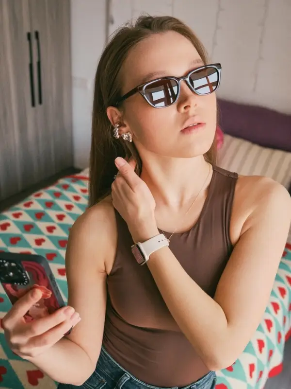 Очки солнцезащитные OneSun, uv 400, дужка 14.5 см, ширина 14.5 см, линза 4&times;6.5 см