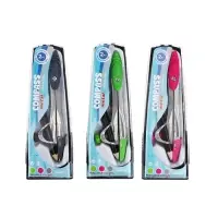 Циркуль металлический Calligrata, 115 мм, с чернографитным карандашом, в пластиковом пенале, МИКС