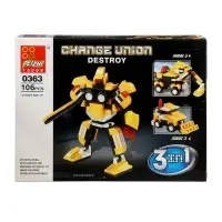 Конструктор &laquo;Робот&raquo;, 106 деталей, 3 варианта сборки, МИКС