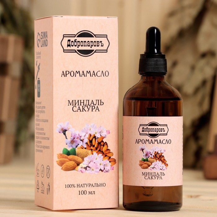 Эфирное масло Эфирное масло "Миндаль и сакура", 100 мл "Добропаровъ"