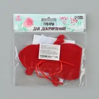 Ёлочная игрушка из фетра &laquo;Дед мороз&raquo;, своими руками
