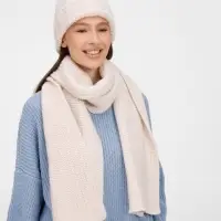 Шапка Frissonelle, жемчужно-белая