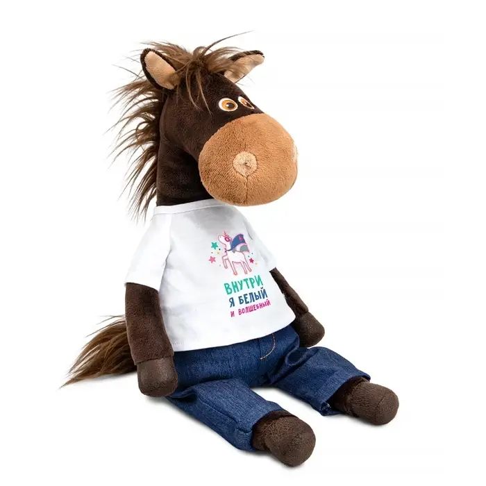 Мягкая игрушка «Конь Рэйв Шелдон», 32 см Мягкая игрушка «Конь Рэйв Шелдон», 32 см