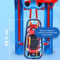 Снегокат &laquo;Тимка спорт 1+&raquo; Sportcar, голубой, красный, TC1+/SC Nika Kids