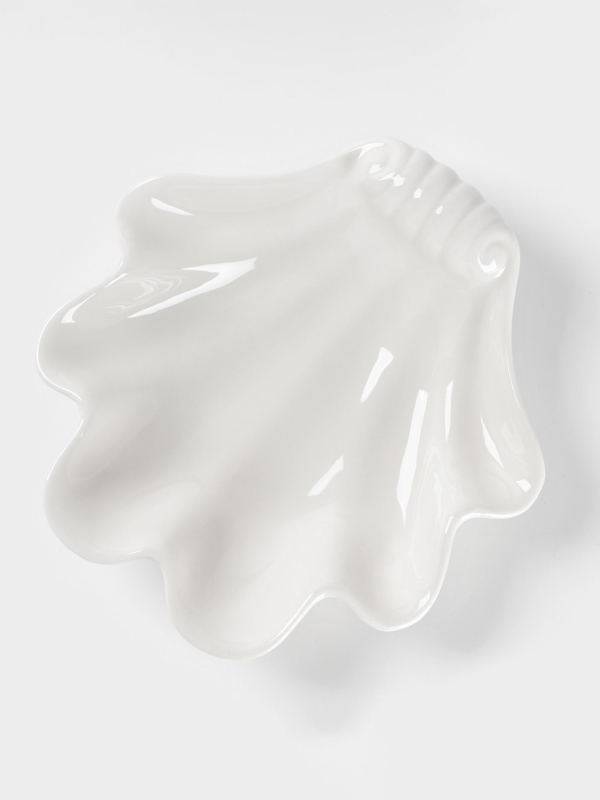 Блюдо для подачи ракушка "White Label"  21,5х21х5,5 см