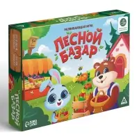 Настольная игра &laquo;Лесной базар&raquo;, 60 купюр, 38 карт, поле, кубик, 4 фишки, 5+