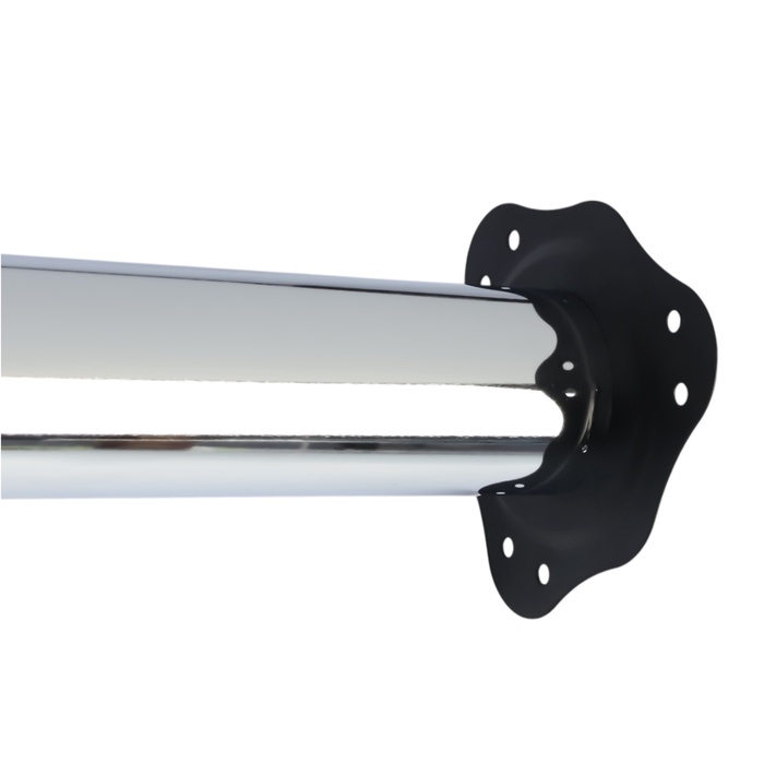 Опора мебельная, барная, ТУНДРА, 60х820 мм, цвет хром Опора мебельная, барная, ТУНДРА, 60х820 мм, цвет хром