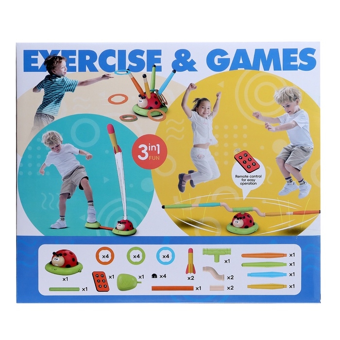 Тренажер Тренажер "Божья коровка", игра 3 в 1