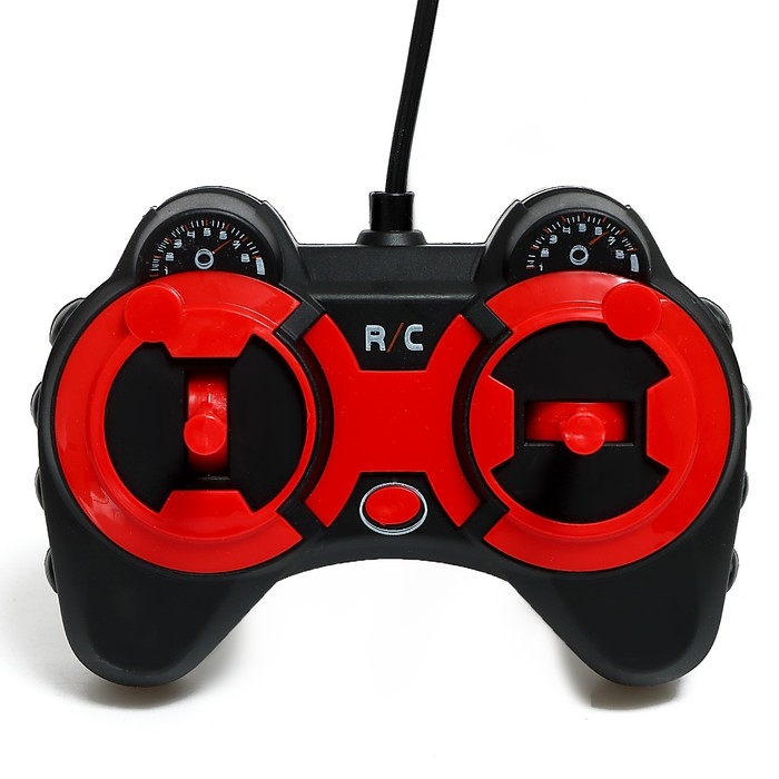 Машина радиоуправляемая «Гоночная», дым, 1:12, с аккумулятором, цвет красный Машина радиоуправляемая «Гоночная», дым, 1:12, с аккумулятором, цвет красный