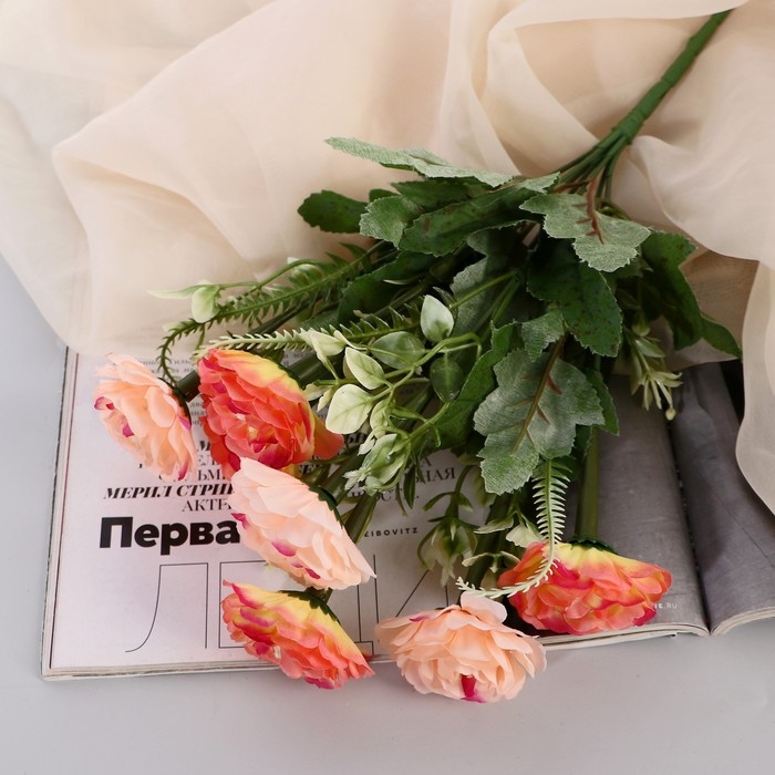 Букет Букет "Роза раскрытая" 5х32 см, микс