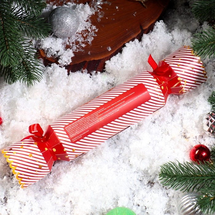 Новый год. Новогодний набор бомбочек для ванны «Красная конфета», зелёный, 3 шт по 100 г Новый год. Новогодний набор бомбочек для ванны «Красная конфета», зелёный, 3 шт по 100 г