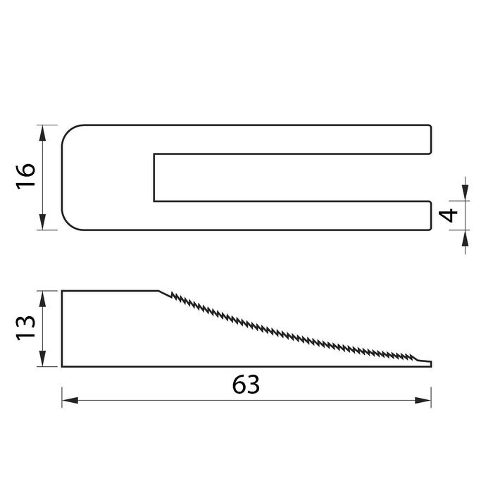 Комплект Зажим + Клин для выравнивания плитки ЛОМ, в упаковке 40/40 шт. Комплект Зажим + Клин для выравнивания плитки ЛОМ, в упаковке 40/40 шт.