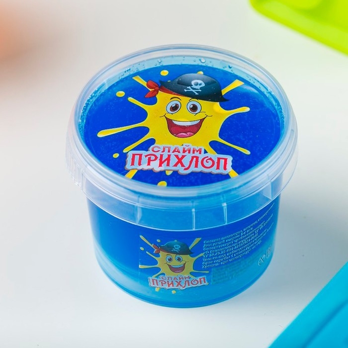 Слайм «Мальчик пират» Синий, 90 г Слайм «Мальчик пират» Синий, 90 г