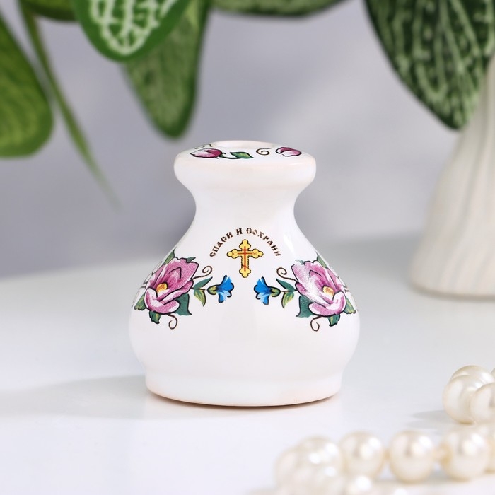 Подсвечник Подсвечник "Бочонок", керамика