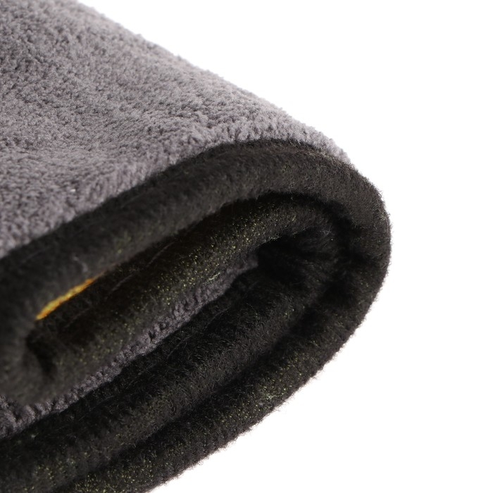 Тряпка для автомобиля CARTAGE, микрофибра, 800 г/м², 30×20 cм, желто-серая Тряпка для автомобиля CARTAGE, микрофибра, 800 г/м², 30×20 cм, желто-серая