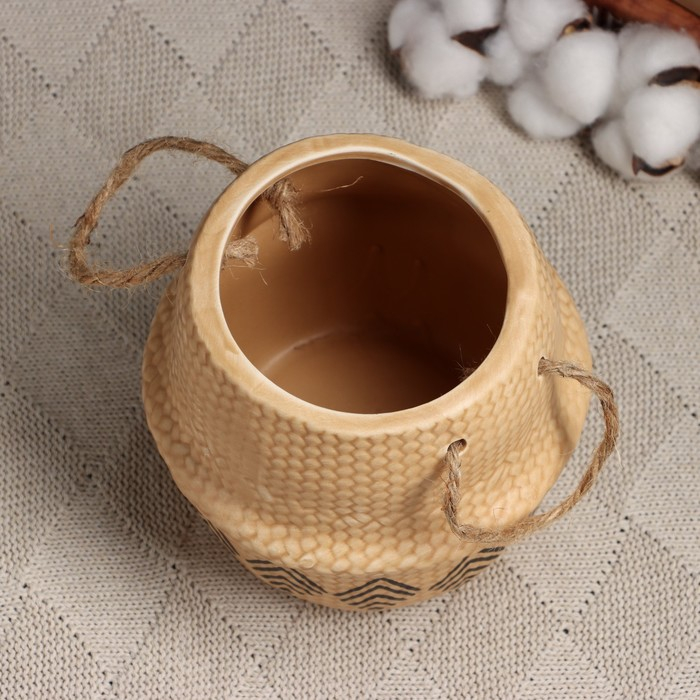 Кашпо - ваза Кашпо - ваза "Бэкка" 13х13см