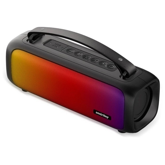Портативная колонка Smartbuy FIGHTER, 16 Вт, BT 5.0, FM, microSD, USB, AUX, подсветка Портативная колонка Smartbuy FIGHTER, 16 Вт, BT 5.0, FM, microSD, USB, AUX, подсветка