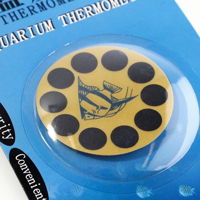 Термометр аквариумный, d-50 мм Термометр аквариумный, d-50 мм