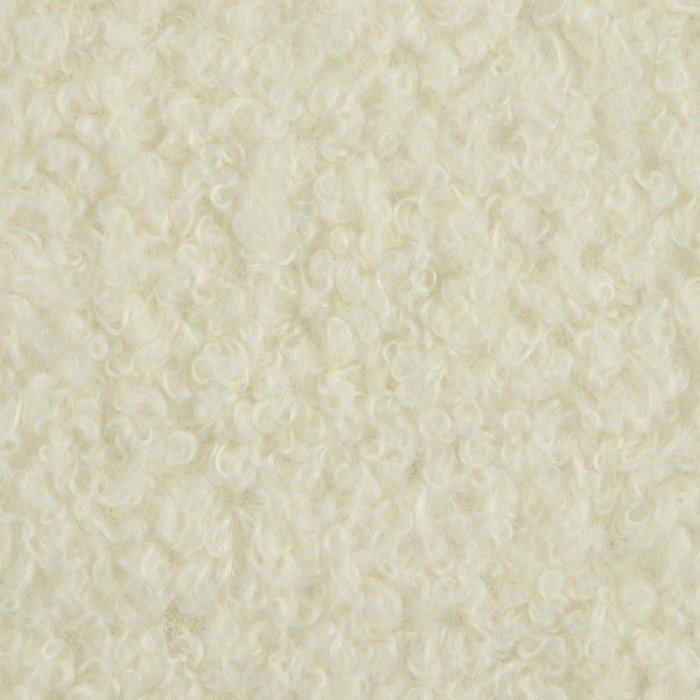 Лоскут мех «Барашек», 50 × 50 см, 500 г/м, цвет молочный №1