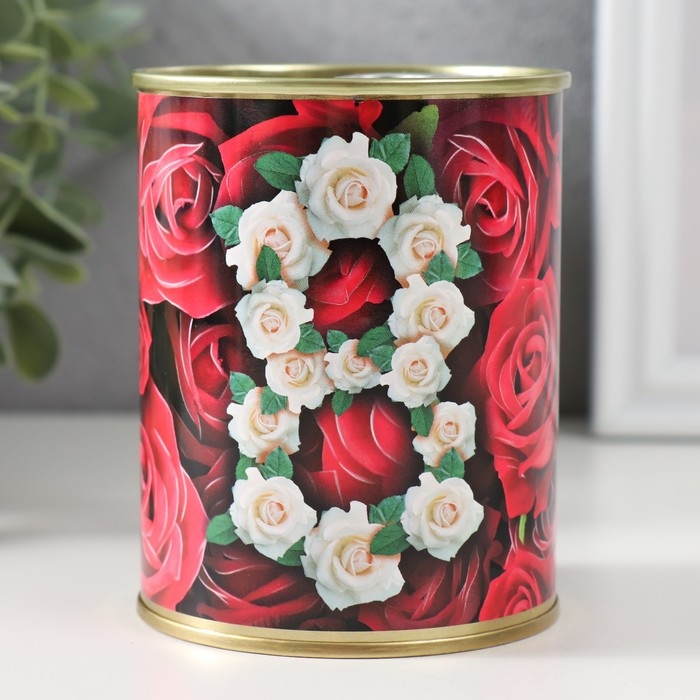 Копилка-банка Копилка-банка "С праздником 8 марта"