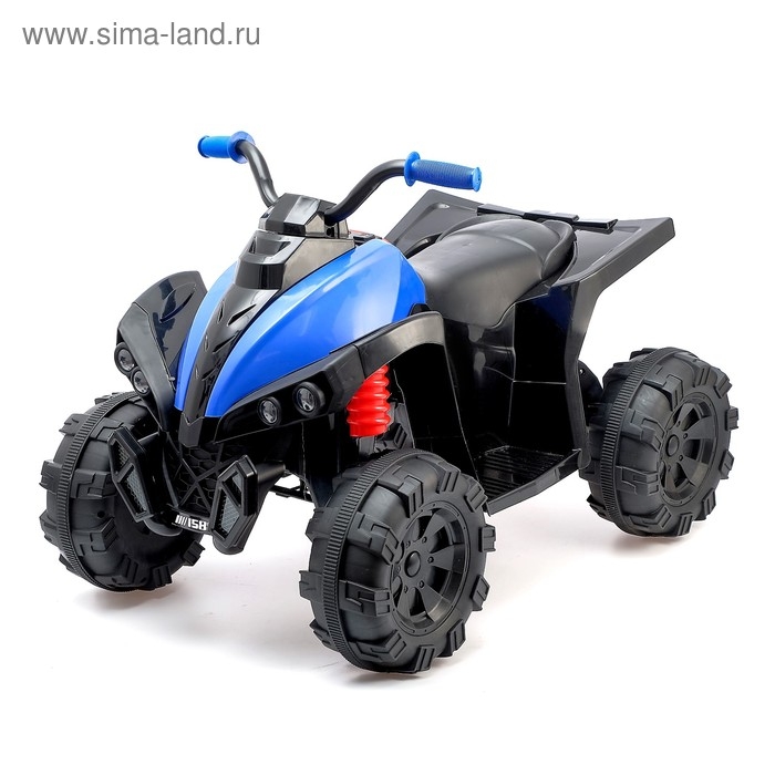 Электромобиль «Квадроцикл», 2 мотора, цвет синий Электромобиль «Квадроцикл», 2 мотора, цвет синий