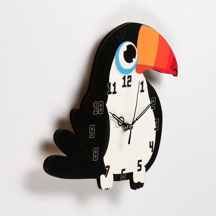 Часы настенные интерьерные   Часы настенные интерьерные  "Птица",  24 х 24 см