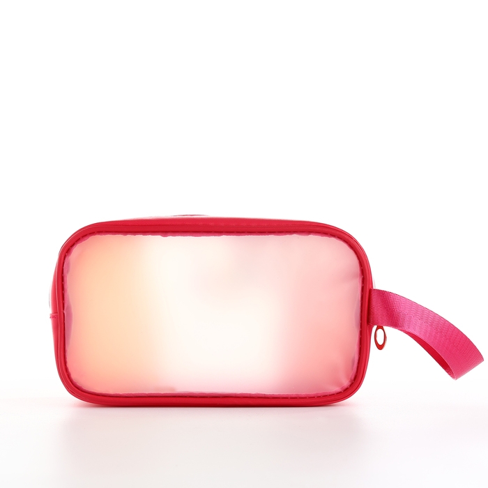 Косметичка на молнии, цвет малиновый Косметичка на молнии, цвет малиновый