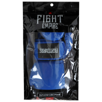 Перчатки боксёрские детские FIGHT EMPIRE, 4 унции, цвет синий