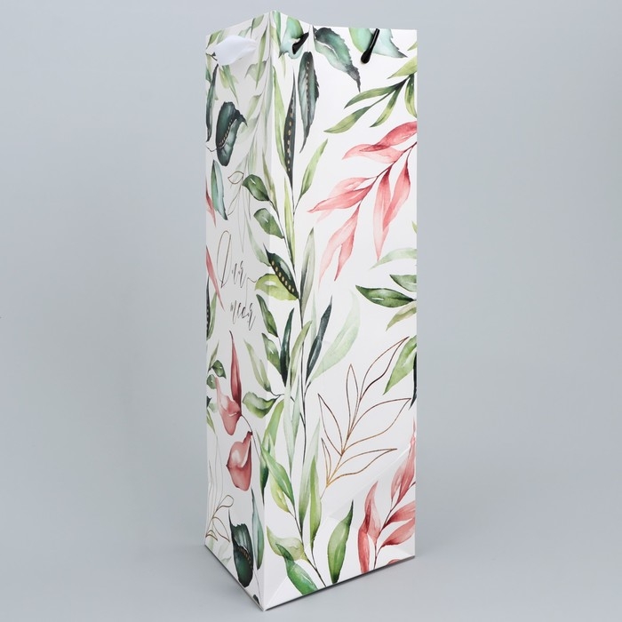 Пакет подарочный под бутылку, упаковка, «Для тебя», 13 х 32 х 11.3 см Пакет подарочный под бутылку, упаковка, «Для тебя», 13 х 32 х 11.3 см