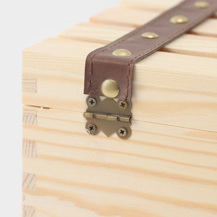 Ящик для хранения вина Доляна «Феррара», 35×20 см, на 2 бутылки Ящик для хранения вина Доляна «Феррара», 35×20 см, на 2 бутылки