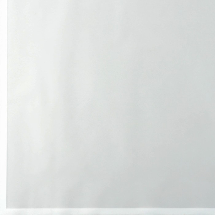 Плёнка для цветов матовая упаковочная «Кайма» белая 0,5х9 м Плёнка для цветов матовая упаковочная «Кайма» белая 0,5х9 м