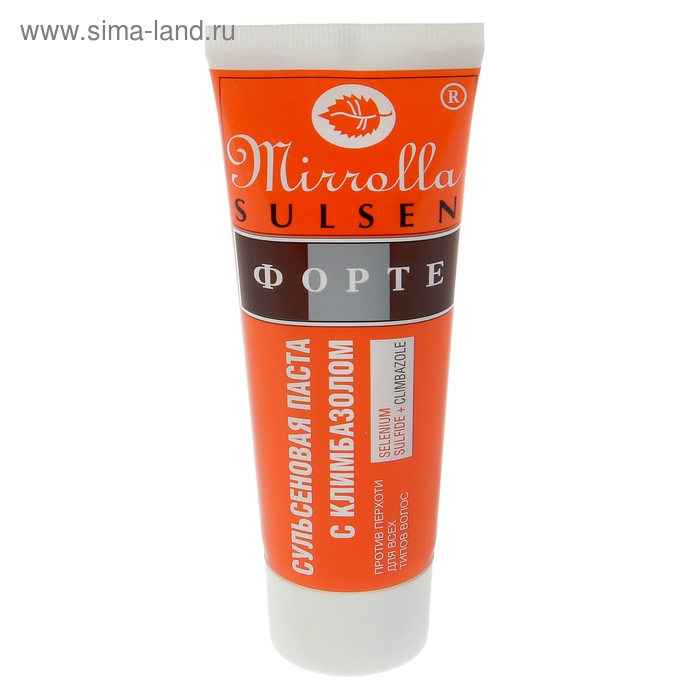Паста Mirrolla  Паста Mirrolla "Сульсен Форте" 2% с климбазолом, 75 мл