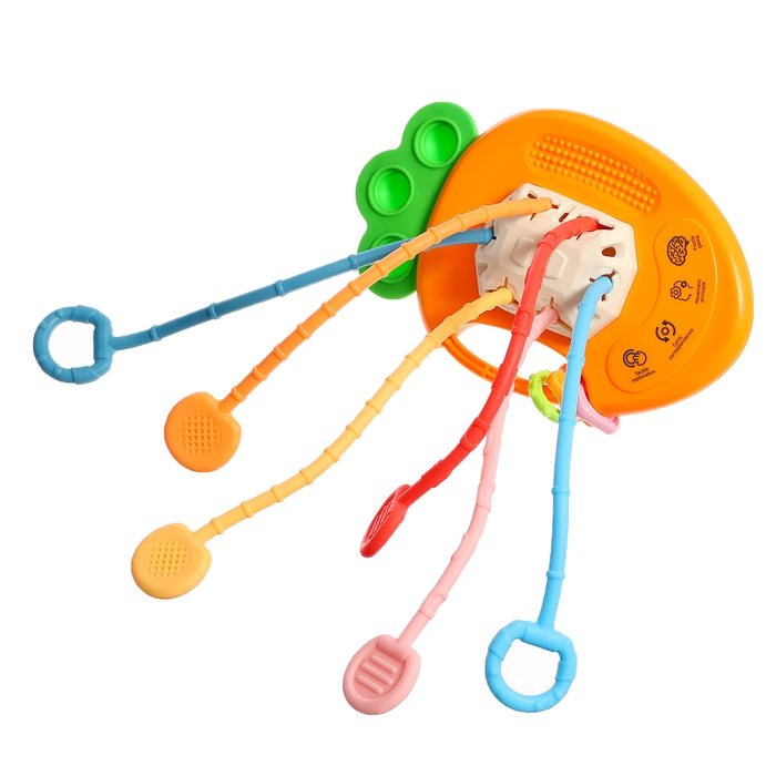 Развивающая игрушка «Морковка-тянучка» Развивающая игрушка «Морковка-тянучка»